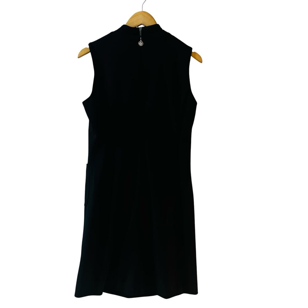 Tommy Hilfiger Sleeveless Double Breasted Sailor Dress Size 6 Black - Picture 3 of 7